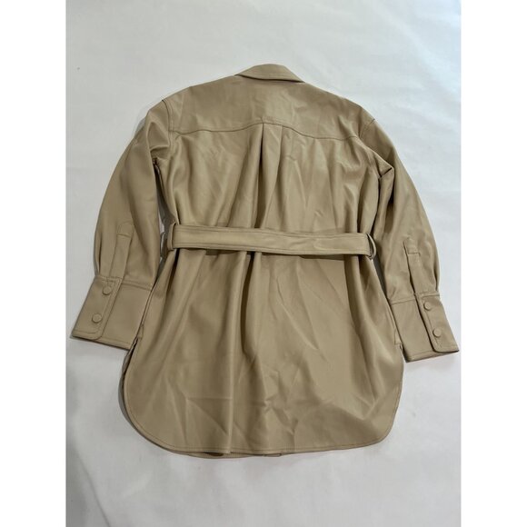 Zara Belted Tunic in Tan - Picture 2 of 5